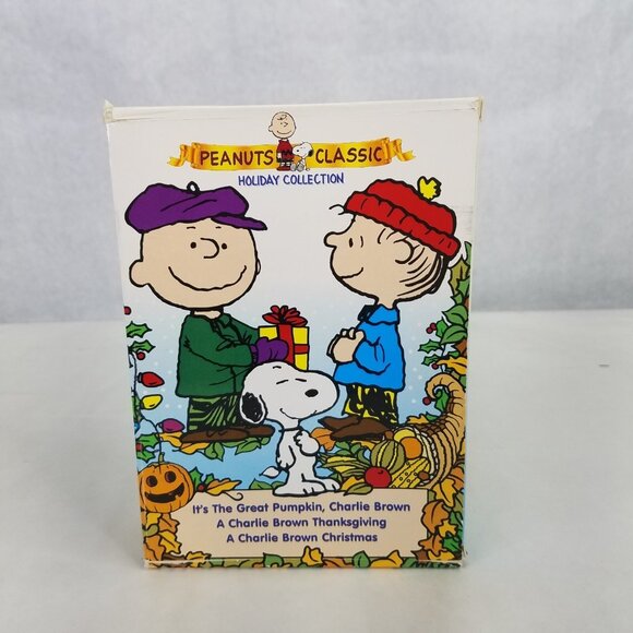 Peanuts Classic Holiday 3 DVD Collection- Thanksgiving, Great Pumpkin, Christmas - Picture 6 of 16
